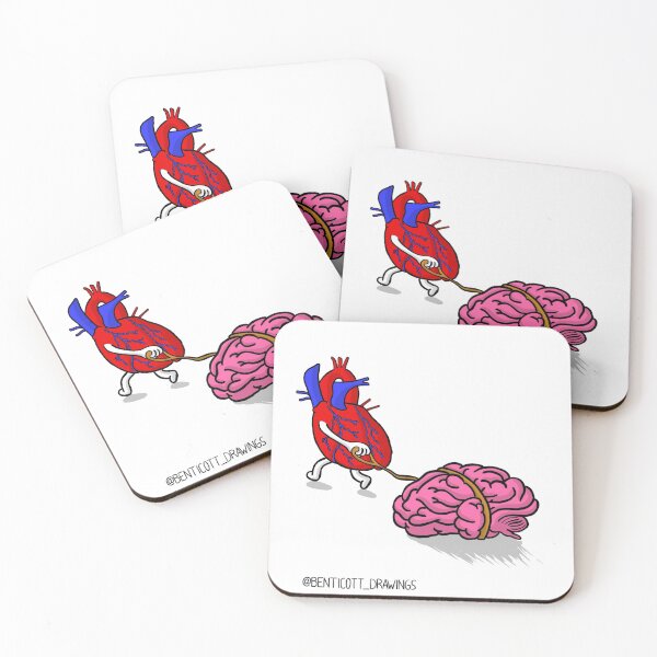 Item preview, Brain and Heart Thing designed and sold by Benticott.