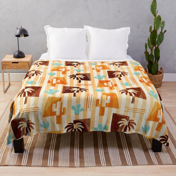 Item preview, Mid-Century Modern Southwest Desert Landscape designed and sold by AntiqueImages.