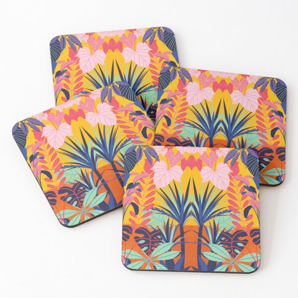 Item preview, Exotic Tropical Leaves Pattern designed and sold by Designs By YL.