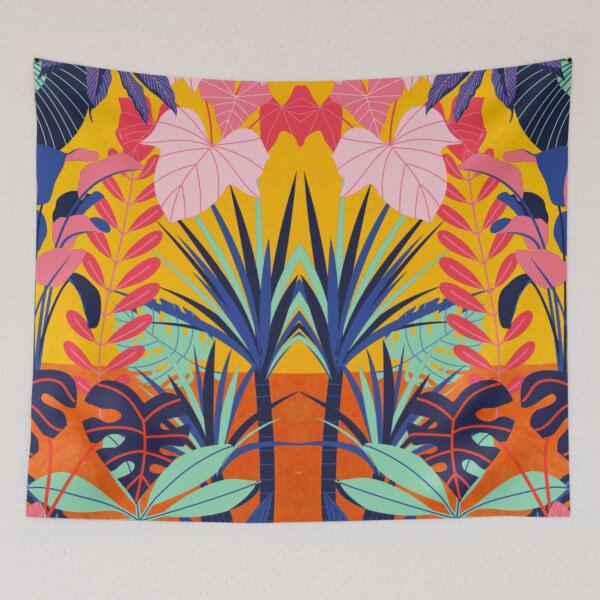 Item preview, Exotic Tropical Leaves Pattern designed and sold by Designs By YL.