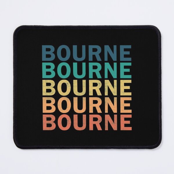 Item preview, Bourne Name T Shirt - Bourne Vintage Retro Bourne Name Gift Item Tee designed and sold by mackpatsy.