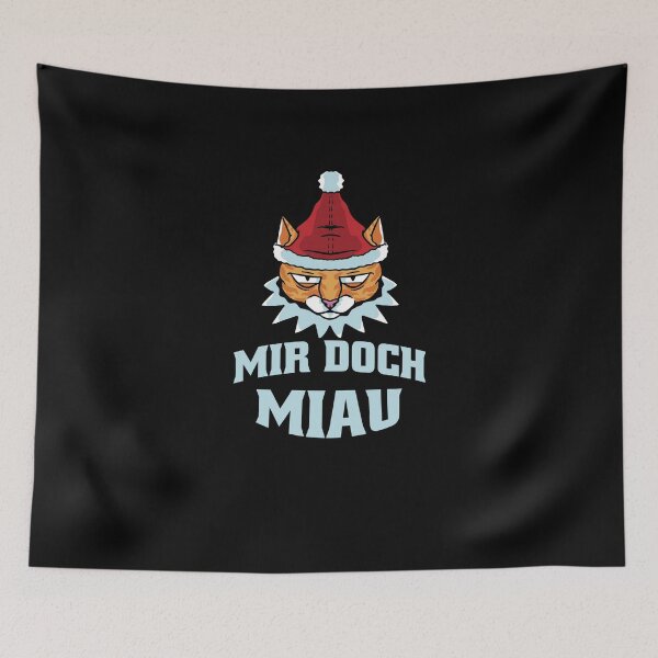 Item preview, Mir Doch Miau - Meow Cat Cats Christmas designed and sold by Tig3rE.