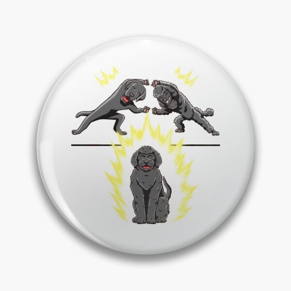 Item preview, Black Labradoodle Dance designed and sold by More Cute Dogs.