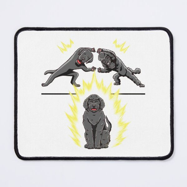Item preview, Black Labradoodle Dance designed and sold by More Cute Dogs.