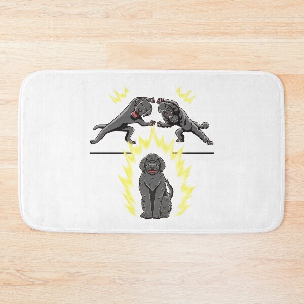 Item preview, Black Labradoodle Dance designed and sold by More Cute Dogs.