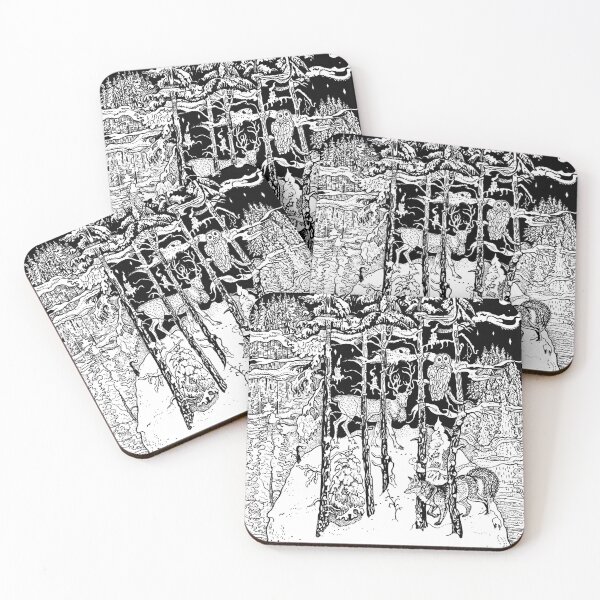 Item preview, Winter forest designed and sold by naktis.