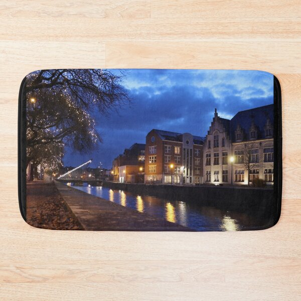 Item preview, Old Dender at Night, Dendermonde, Belgium designed and sold by Imladris01.
