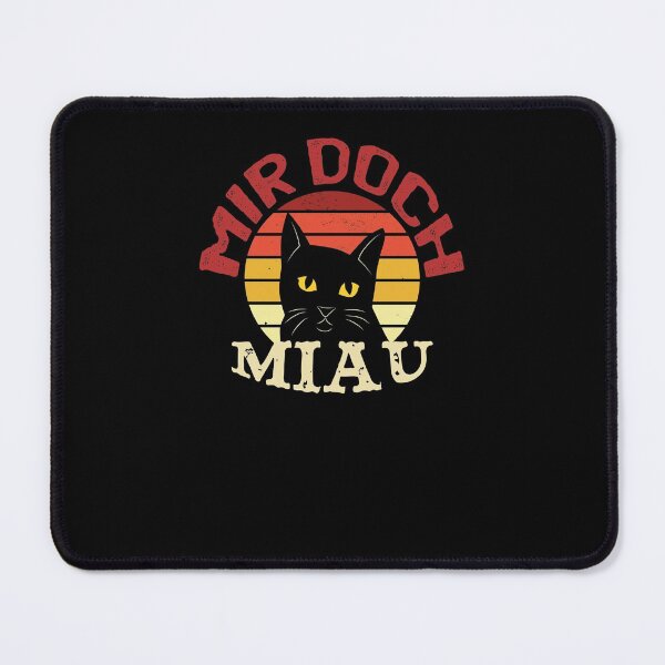Item preview, Mir Doch Miau - Meow Cat Cats Retro Vintage designed and sold by Tig3rE.