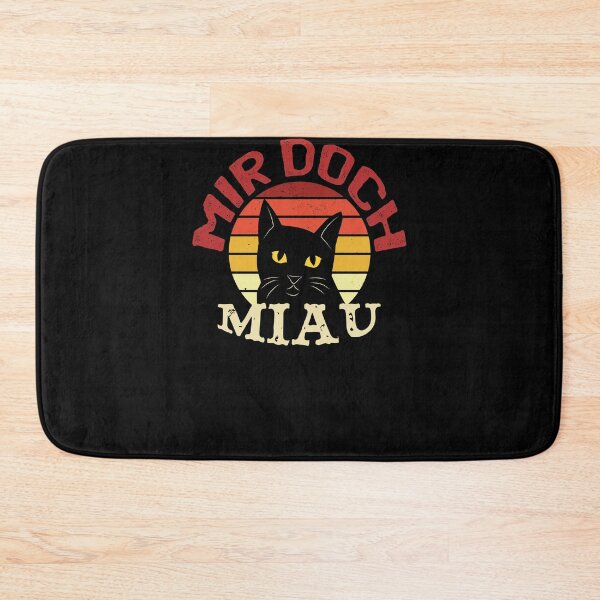 Item preview, Mir Doch Miau - Meow Cat Cats Retro Vintage designed and sold by Tig3rE.