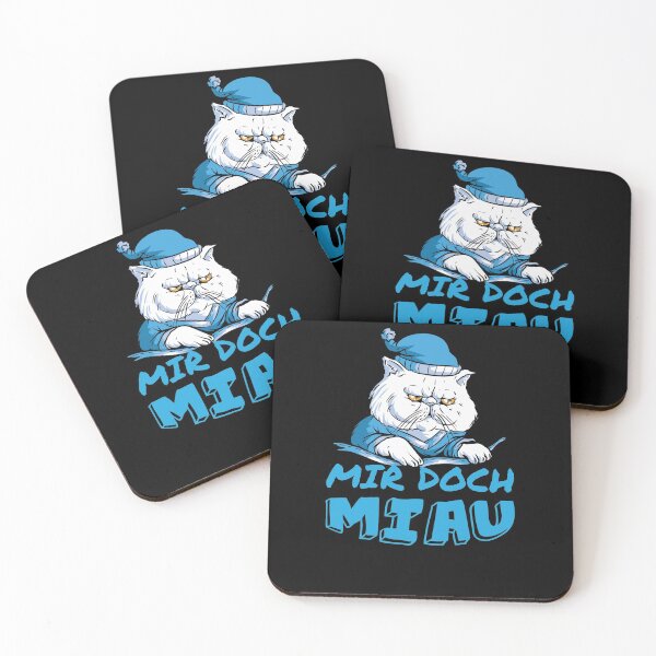 Item preview, Mir Doch Miau - Meow Cat Cats Tired Sleep designed and sold by Tig3rE.