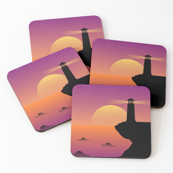 Item preview, Sunset Lighthouse  designed and sold by Byoudesigns.