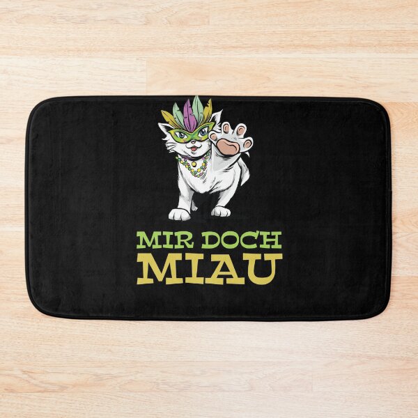 Item preview, Mir Doch Miau - Meow Cat Cats Mardi Gras Saison designed and sold by Tig3rE.