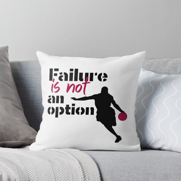 Item preview, Failure is not an option Basketball quote designed and sold by RaquelDeneth.