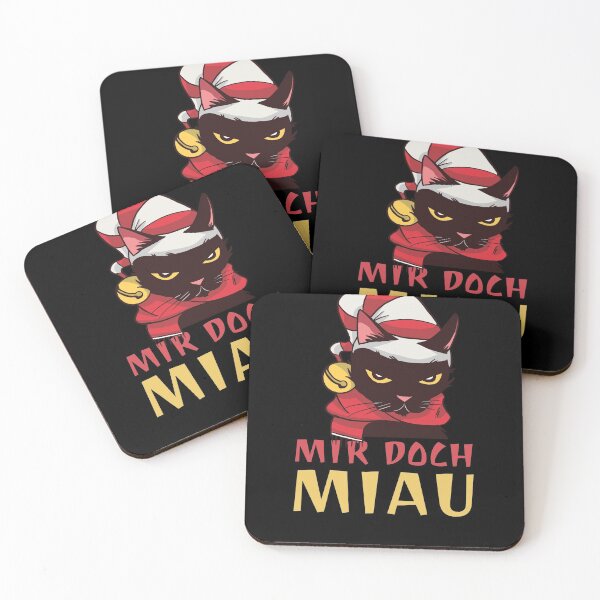 Item preview, Mir Doch Miau - Meow Cat Cats Christmas designed and sold by Tig3rE.