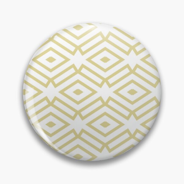Artikelvorschau, Yellow and White Ornamental Shape Pattern 7 - Diamond Vogel 2022 Popular Color Fire Dance 0799 entworfen und verkauft von ColorOfTheYears.