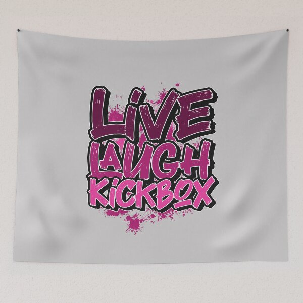 Item preview, Live laugh kickboxing designed and sold by chrlalexandru.