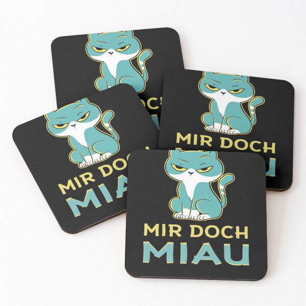 Item preview, Mir Doch Miau - Meow Cat Cats designed and sold by Tig3rE.
