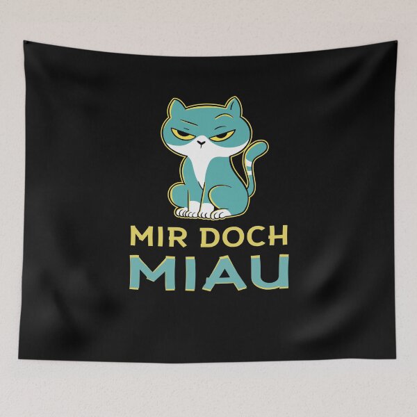 Item preview, Mir Doch Miau - Meow Cat Cats designed and sold by Tig3rE.