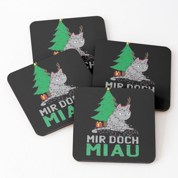 Item preview, Mir Doch Miau - Meow Cat Cats Christmas designed and sold by Tig3rE.
