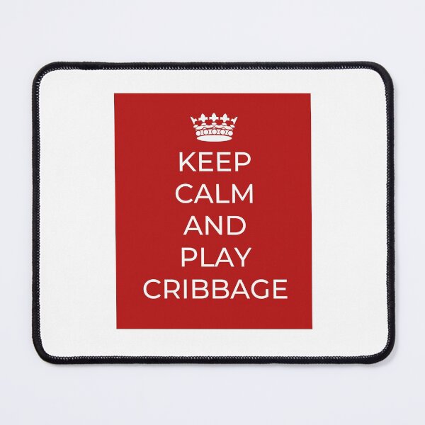 Item preview, Keep Calm and Play Cribbage designed and sold by VJKTees.