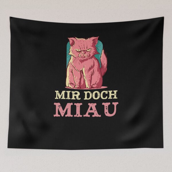 Item preview, Mir Doch Miau - Meow Cat Cats designed and sold by Tig3rE.