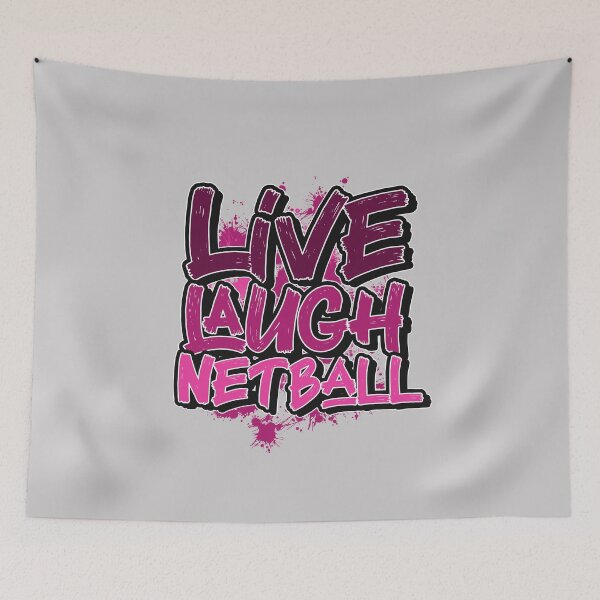 Item preview, Live laugh netball designed and sold by chrlalexandru.