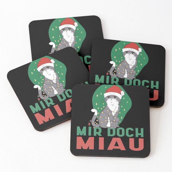 Item preview, Mir Doch Miau - Meow Cat Cats Christmas designed and sold by Tig3rE.