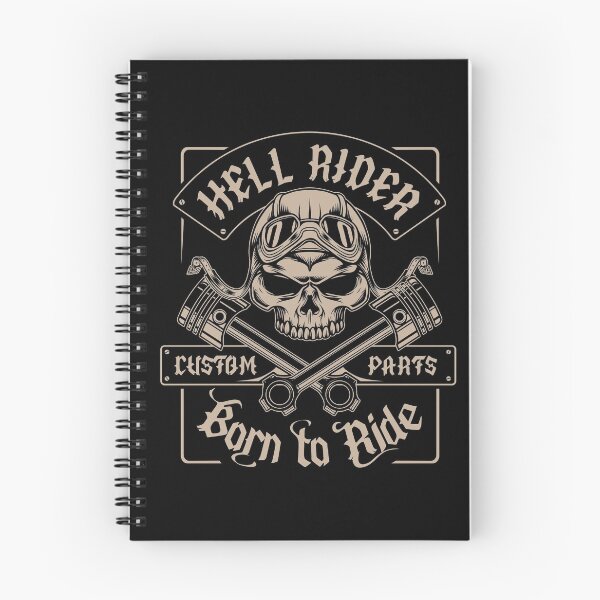 Item preview, Hell Rider Born To Ride designed and sold by storyboxdesigns.