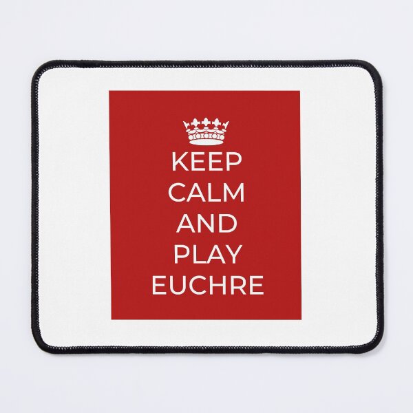 Item preview, Keep Calm and Play Euchre designed and sold by VJKTees.