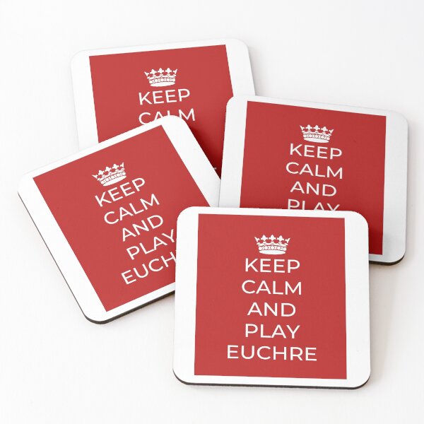 Item preview, Keep Calm and Play Euchre designed and sold by VJKTees.