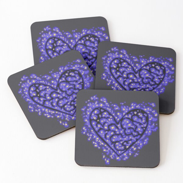 Item preview, Blue Star Heart designed and sold by Nealoc.