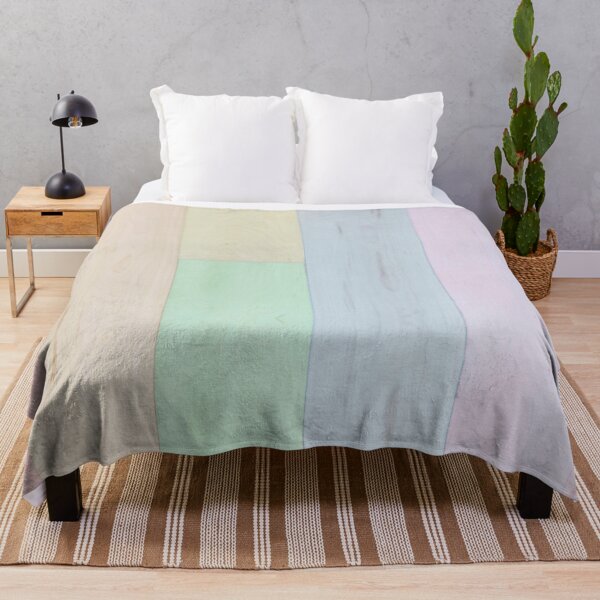 Item preview, Pastel Rainbow Wood Planks Pattern designed and sold by Designs By YL.