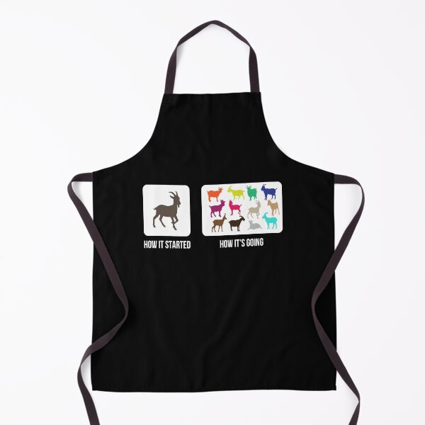Item preview, Goat How It Started Goats designed and sold by MooonTees.