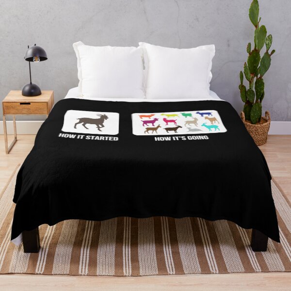 Item preview, Goat How It Started Goats designed and sold by MooonTees.