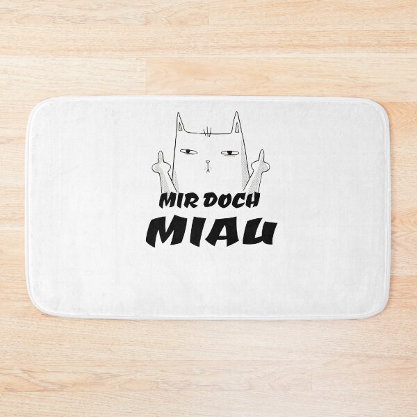 Item preview, Mir Doch Miau - Meow Cat Cats designed and sold by Tig3rE.