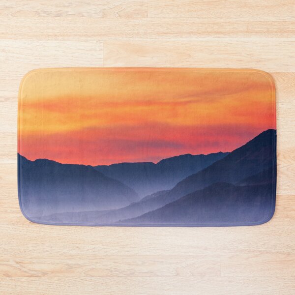 Item preview, Burning sunset and fog in valley designed and sold by Patrik Lovrin.