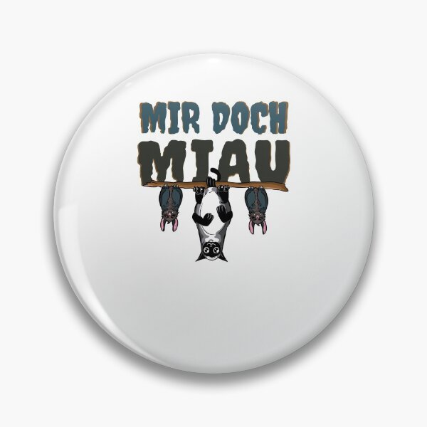 Item preview, Mir Doch Miau - Meow Cat Cats Halloween Bat designed and sold by Tig3rE.