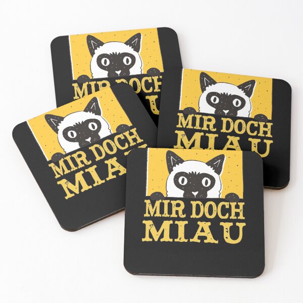 Item preview, Mir Doch Miau - Meow Cat Cats designed and sold by Tig3rE.