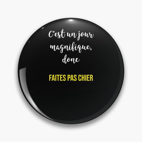 Aperçu de l'œuvre Faites pas chier drôle créée et vendue par Catcrea.