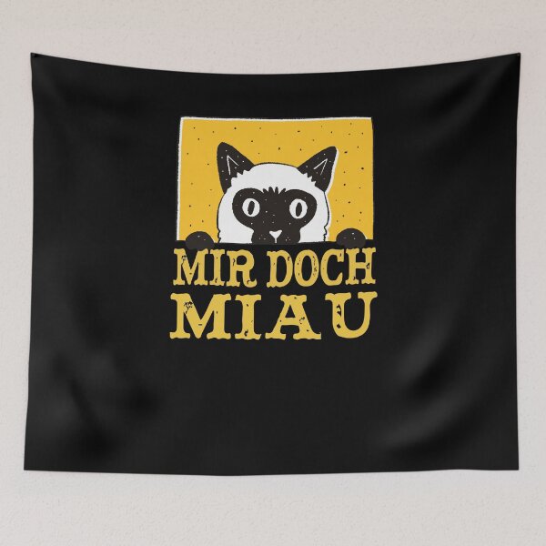 Item preview, Mir Doch Miau - Meow Cat Cats designed and sold by Tig3rE.
