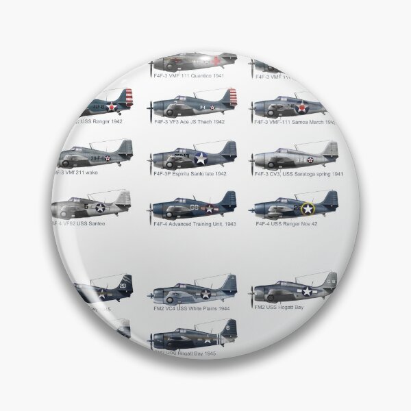 Item preview, Grumman F4F Wildcat poster designed and sold by TheCollectioner.
