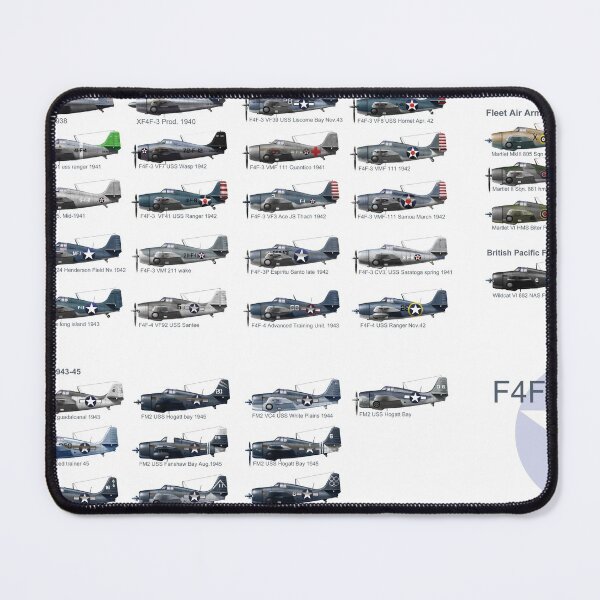 Item preview, Grumman F4F Wildcat poster designed and sold by TheCollectioner.