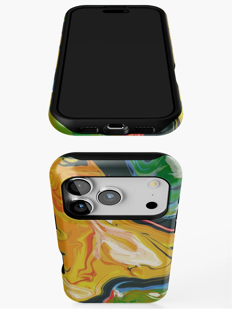 Thumbnail 3 of 4, iPhone Case, Abstract Distorted designed and sold by SammyShopTH.