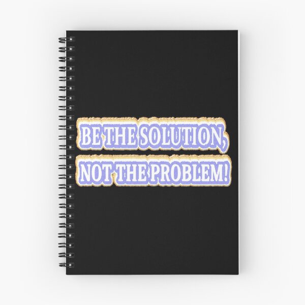 Item preview, Cute Artwork Design About "BE THE SOLUTION" Buy Now designed and sold by Health And Fitness Posts e-Store.