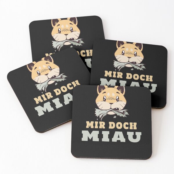 Item preview, Mir Doch Miau - Meow Cat Cats designed and sold by Tig3rE.