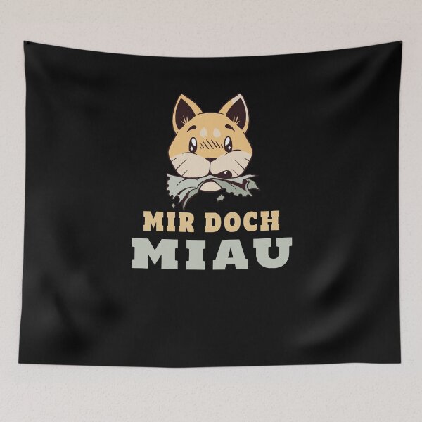 Item preview, Mir Doch Miau - Meow Cat Cats designed and sold by Tig3rE.
