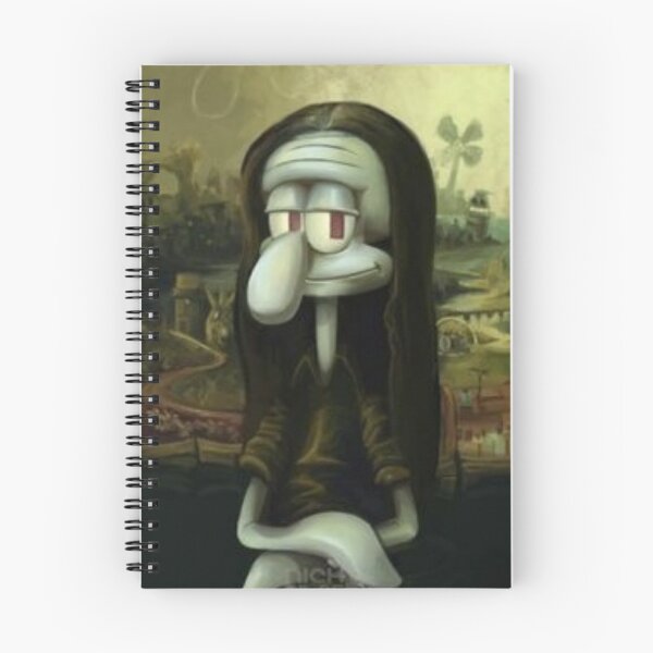 Item preview, Squidward monalisa art designed and sold by JumboJungle.