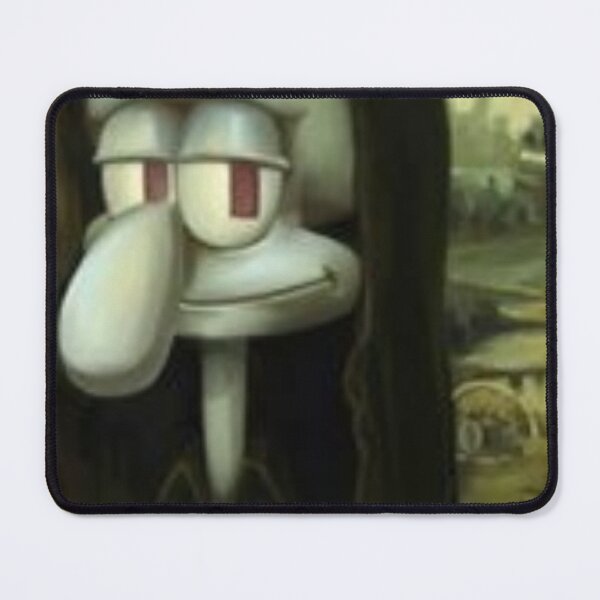 Item preview, Squidward monalisa art designed and sold by JumboJungle.
