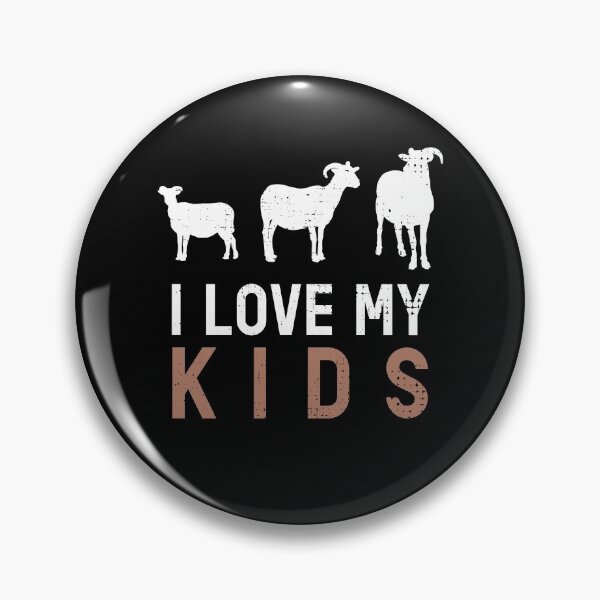 Item preview, Goat I Love My Kids Goats designed and sold by MooonTees.