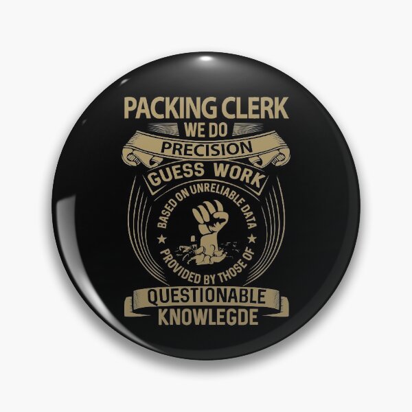 Item preview, Packing Clerk T Shirt - We Do Precision Job Gift Item Tee designed and sold by paneczkopat.